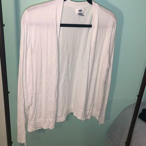White Cardigan